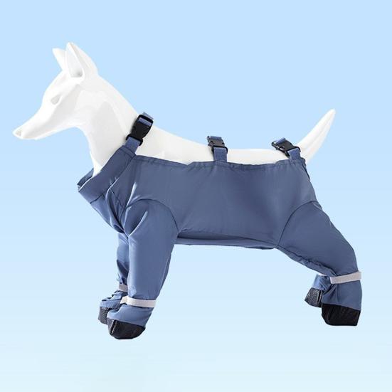 Водонепроницаемые ботинки для собак, штаны для прогулок с питомцем, леггинсы и обувь для питомца, защита лап для улицы в дождливые дни, снежные тропы, грязные парки
