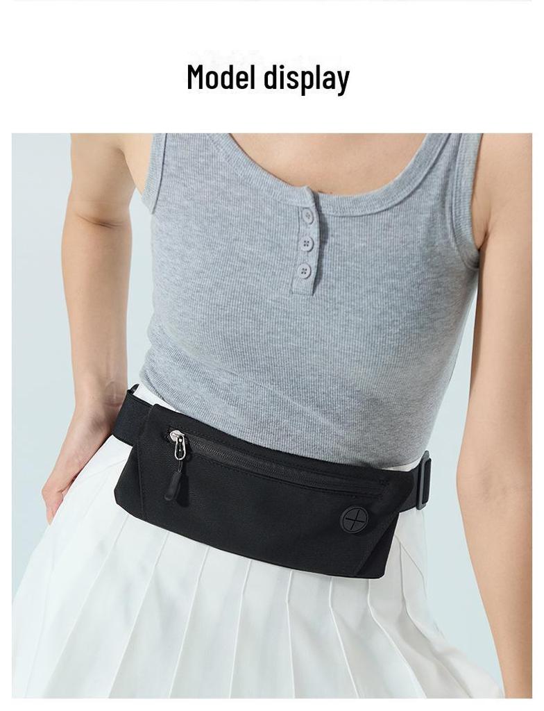 Водонепроницаемая поясная сумка для бега, походов и фитнеса с держателем для мобильного телефона