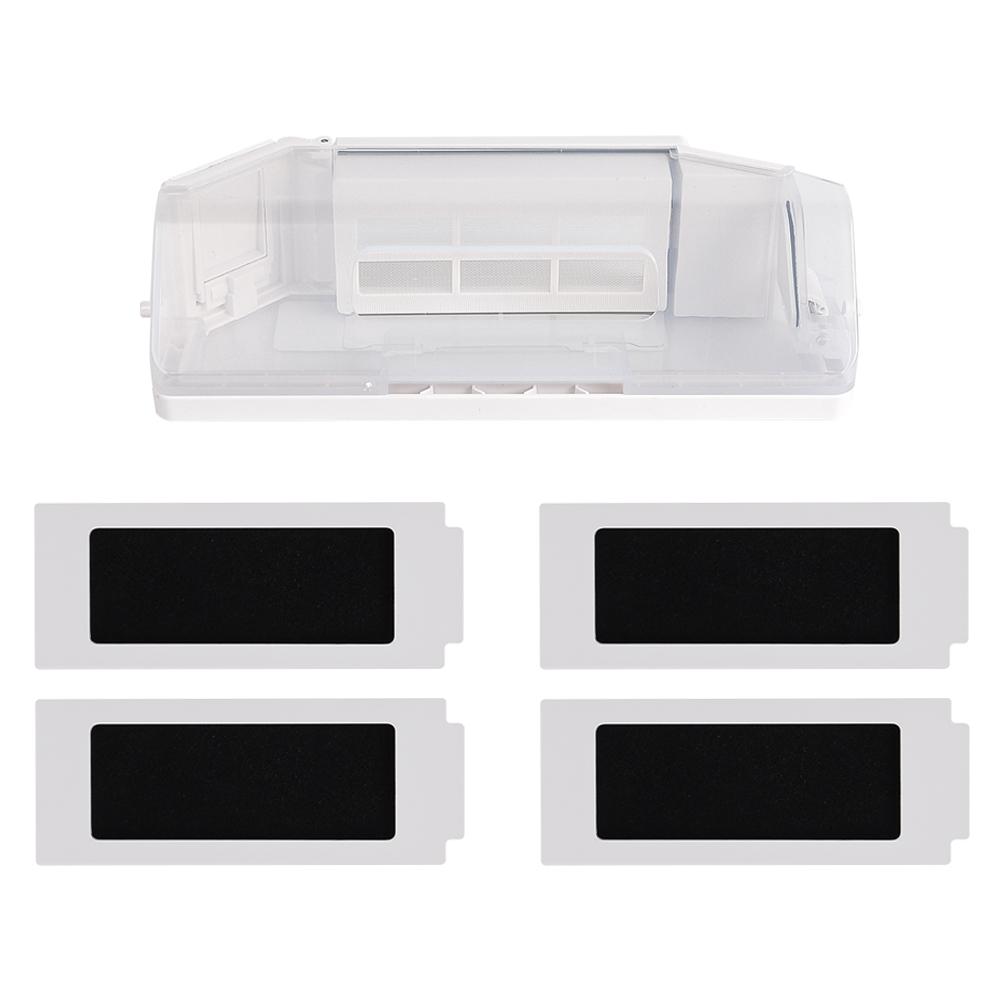 Dust Box Filter Part For Ecovacs Deebot T30 OMNI T30 Pro T30 Pro Omni T30 MAX Robot Vacuum Cleaner Trash Dust Box Accessories