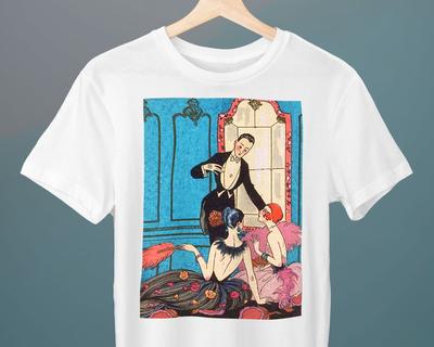 L'Europe George Barbier Unisex T-Shirt Gift for Her Gift for Him Art Lover Gift