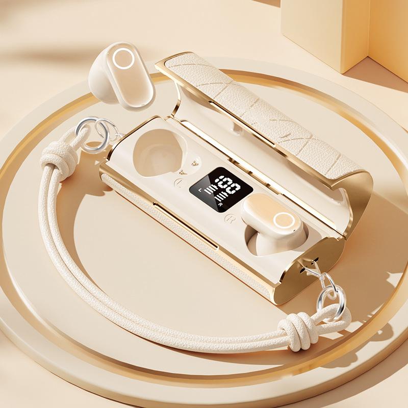 Беспроводные наушники Bluetooth 5.4 Мини-вкладыши Гарнитура Hi-Fi Стерео Передача с низкой задержкой С HD микрофоном с шумоподавлением