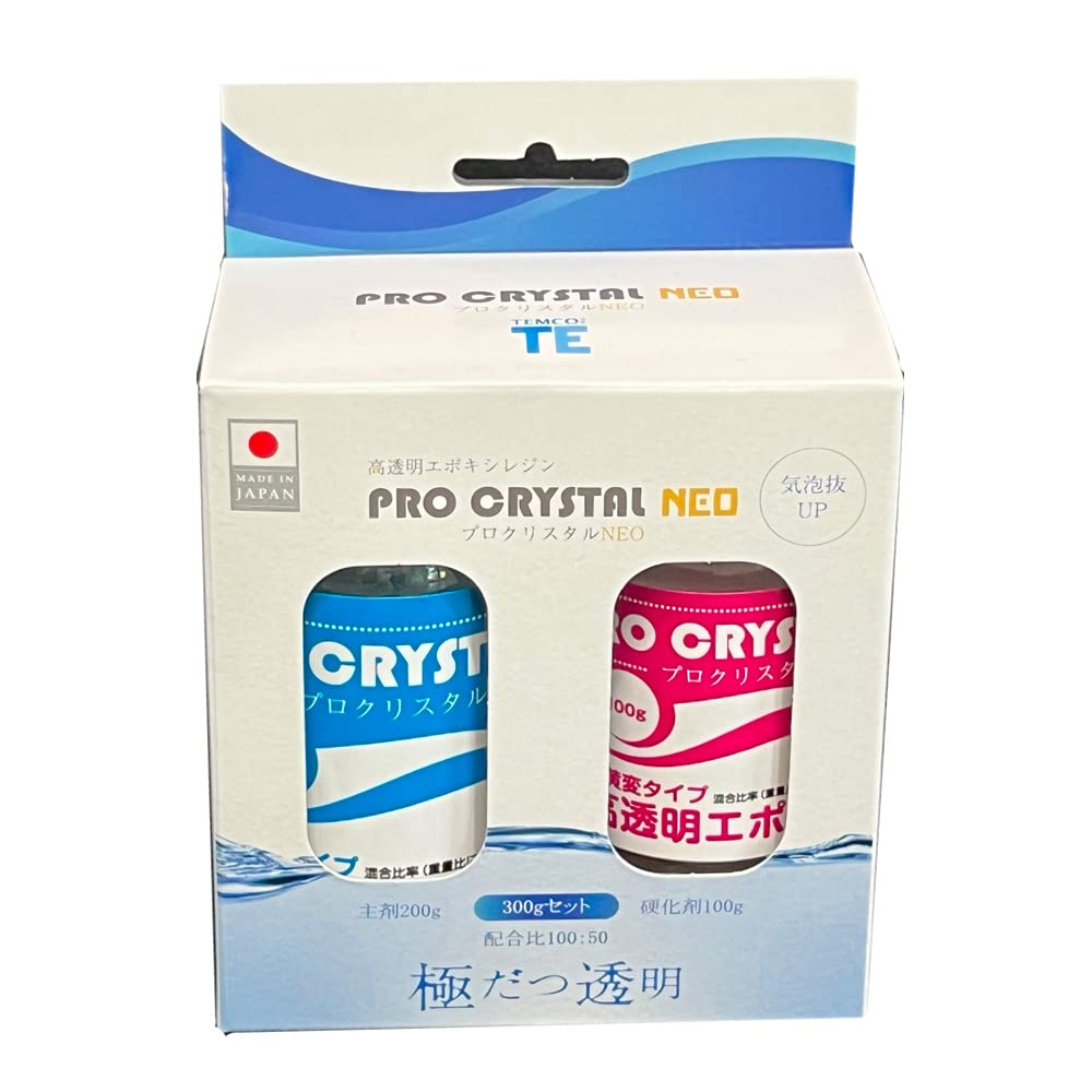 Эпоксидная смола Temco Fine PRO CRYSTAL NEO, 300 г