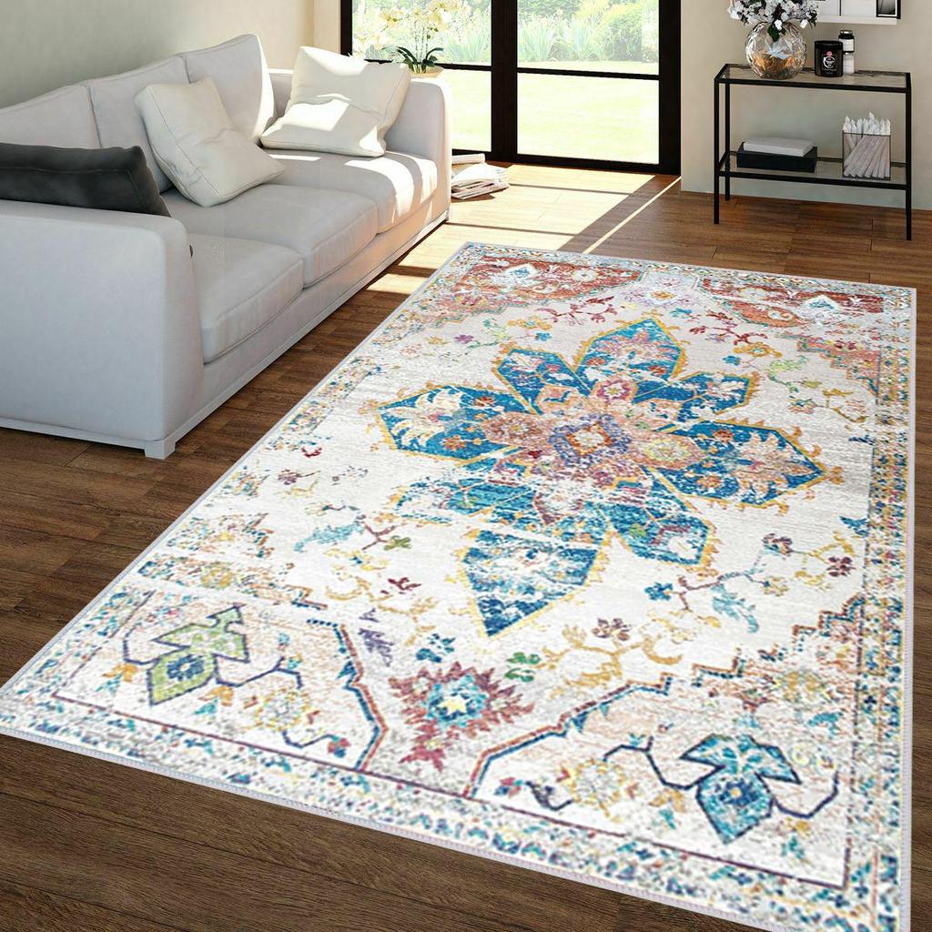 Rovigo Home Washable Printed Carpet RVGHOME1396-HY-1045