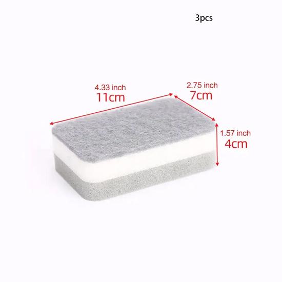 Губка для чистки кухни, губка для чистки, кухонные принадлежности 4 шт., в упаковке