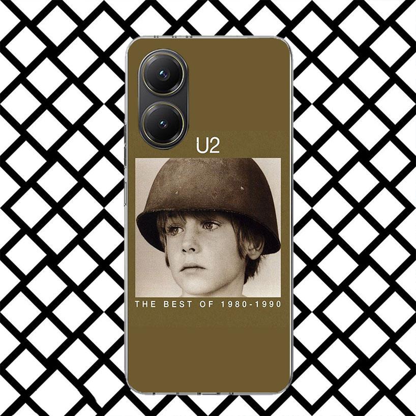 Чехол для телефона Rock Band U-U2 для Xiaomi Poco F7 Ultra X7 X6 X5 Pro X4 Gt M8 M7 Redmi 15 15C 13 13C 12 12C Мягкий чехол Fundas Poco F7