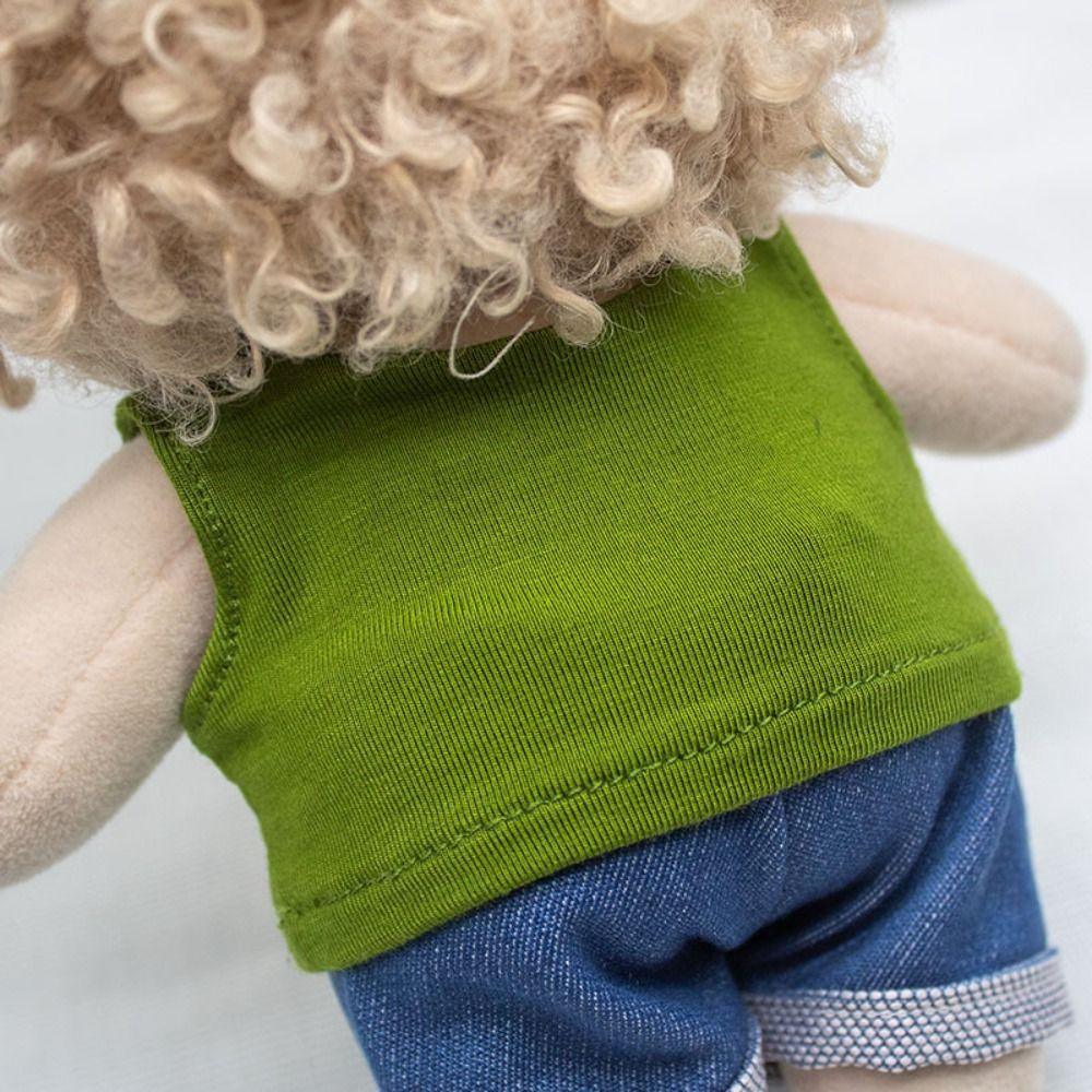 Одежда для кукол своими руками 10 см безрукавка футболка подарочная кукольный жилет хлопковая мягкая кукла