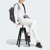 adidas ЗНЕ. Серия SS23, однотонные свободные спортивные штаны с манжетами, женские брюки белого цвета IN5140