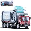 1/24 Scale Alloy Transporter Garbage Vehicle Truck Diecast Car Model Toys Gift