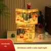 Рождественский DIY Magic Cube Украшение LED Ручной работы Светящийся Настольный Материал для Поделок Упаковка Рождественский Санта-Клаус Украшения Декор