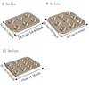 Non-Stick Chestnut Baking Pan Carbon Steel Chiffon Cake Mold Oven Baking Mold  Party Desserts