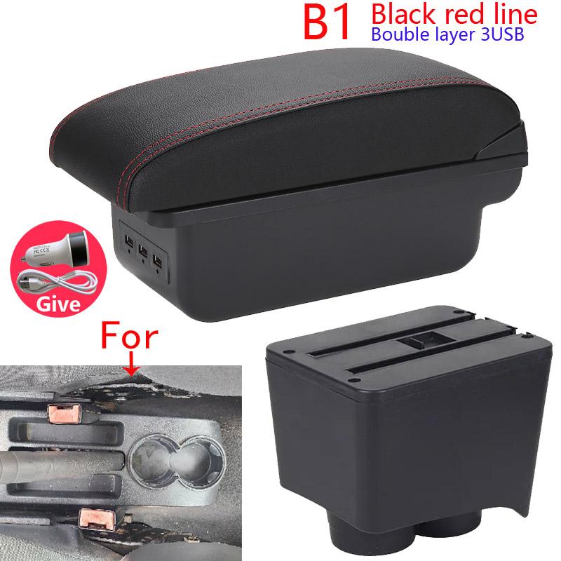 Для Volkswagen Polo Armrest Box Для VW POLO Mk5 6R Vento Car Armrest 2002-2009 Ящик для хранения Автомобильные аксессуары Простая установка