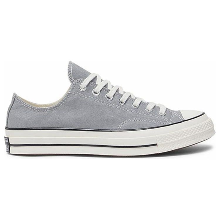 Converse Chuck 70 Удобные Универсальные Дышащие Легкие Низкие Повседневные Кроссовки Унисекс Серый A12491C