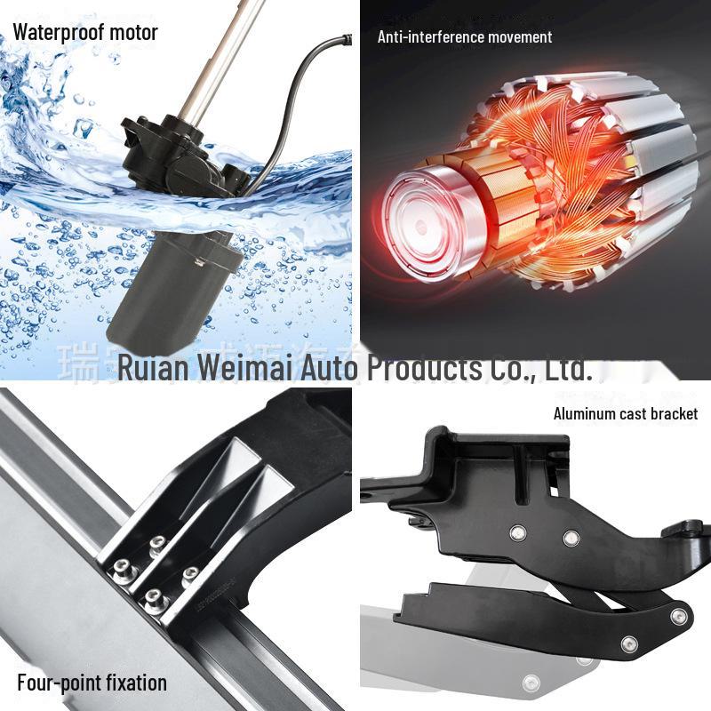 Идеальная боковая электрическая подножка для L8/One L9L7 Wenjie M7 с лампой «Ангельское крыло»