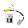 Rear Camera Rca Cable With 8-Pin Adapter For Mitsubishi Head Unit 2014-2020