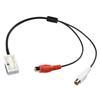 For BMW RCA Cable Adapter RCA Input 20g Adapter Cable