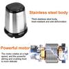 2 Speeds Stainless Steel 2L Capacity Electric Chopper Meat Grinder Mincer Food Processor Slicer Stainless Steel Mincer Kitchen Slicer