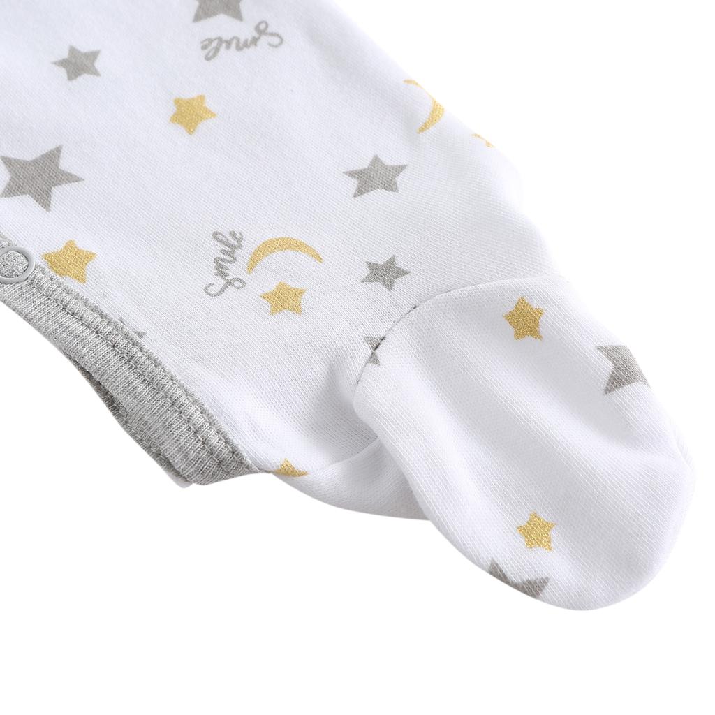 Yellow Stars Newborn Clothes Fashion Long Sleeve Romper Baby Boy Clothing Cotton Baby Bodysuits Jumpsuits