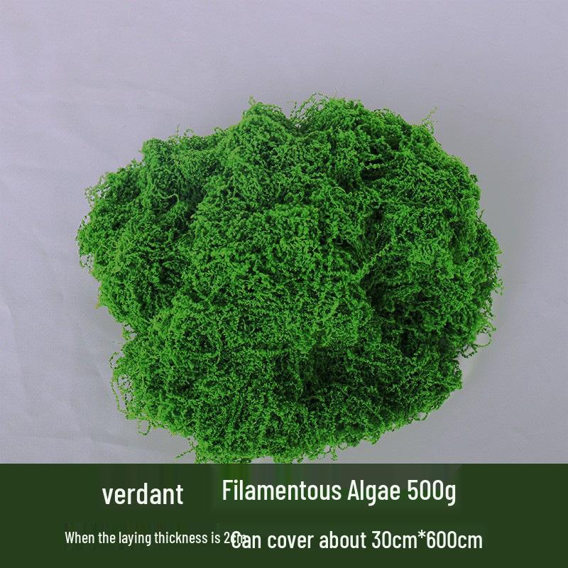 Artificial Moss Turf Landscape Ornament for Bonsai & Potted Plant Decoration