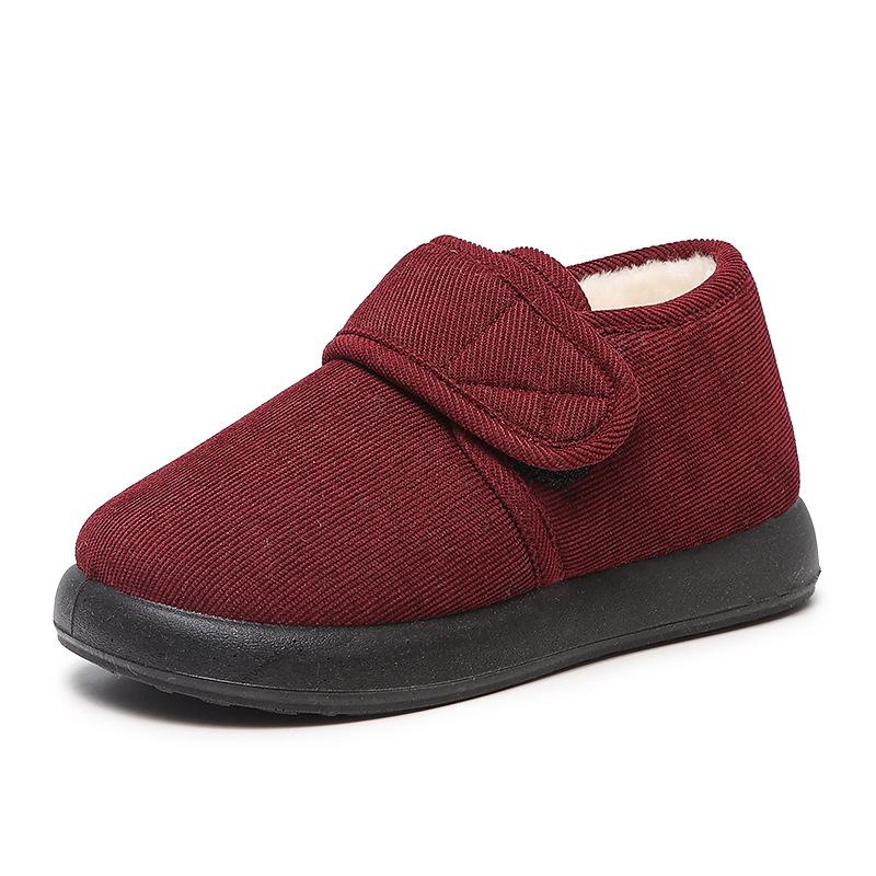 Китайские хлопковые туфли женские новые зимние бархатные утолщенные хлопковые туфли холодостойкие и теплые женские хлопковые ботинки