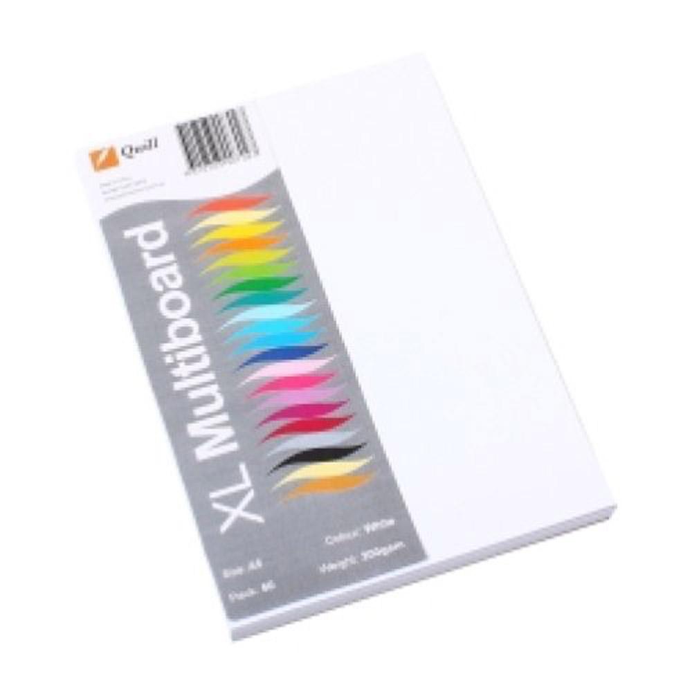 Quill 200gsm A5 Board 50pk (White)