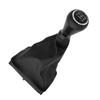 5 Speed Gear Shift Knob Shifter Lever Stick Boot Gaiter for Peugeot 206 207