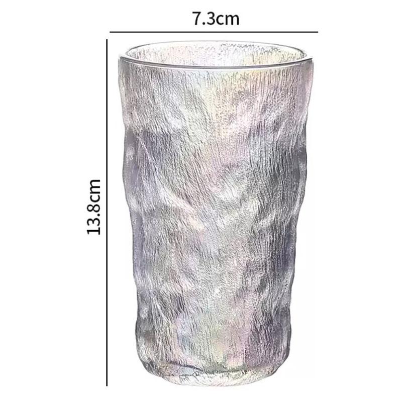 10,3 унции/13 унций стакан для холодных напитков модный цветной стеклянный стакан креативный винный бокал кружка для воды с пузырьками высококачественные кружки для сока и молока