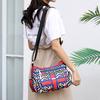 Casual Canvas Shoulder Bag, Printed Fabric Bag, Crossbody Bag, Fashionable Waterproof Nylon Bag, Travel Women's Bag