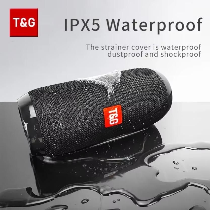 TG117 Портативная Bluetooth-колонка TWS Беспроводная Двойной Бас Уличная Колонка Бумбокс FM AUX TF-карта Музыкальный Плеер Для Кемпинга Езды