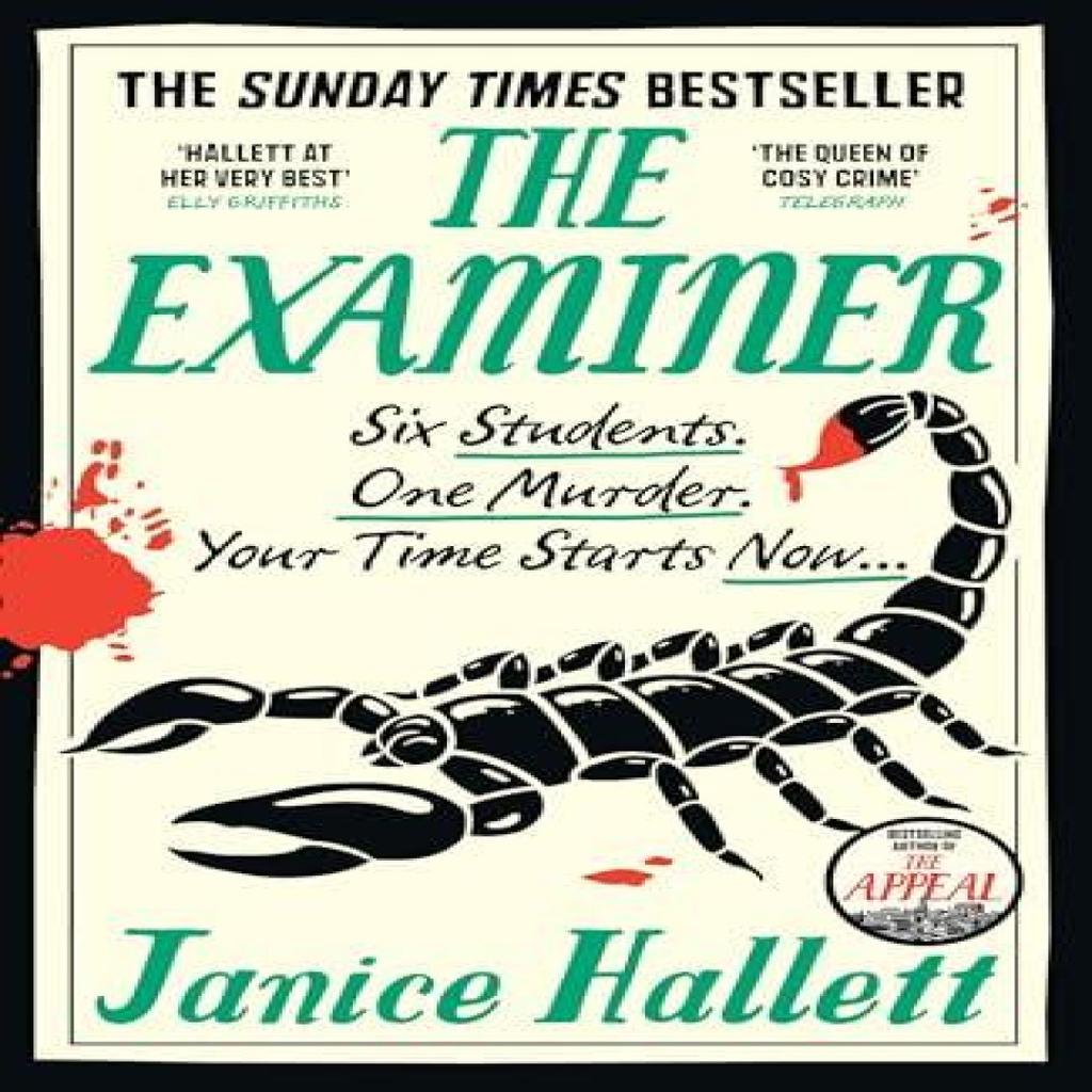 The Examiner by Janice Hallett Paperback Book 9781800810471
