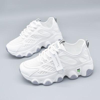 Женская сетчатая дышащая обувь летняя на высокой платформе женская обувь зеленая стильная для повседневной носки акции 39 легкая эстетичная предложение