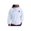 Nike Мужская тренировочная куртка Dri-FIT для футбольного гимнастического костюма на молнии Белый Hyper Royal FZ9389-100