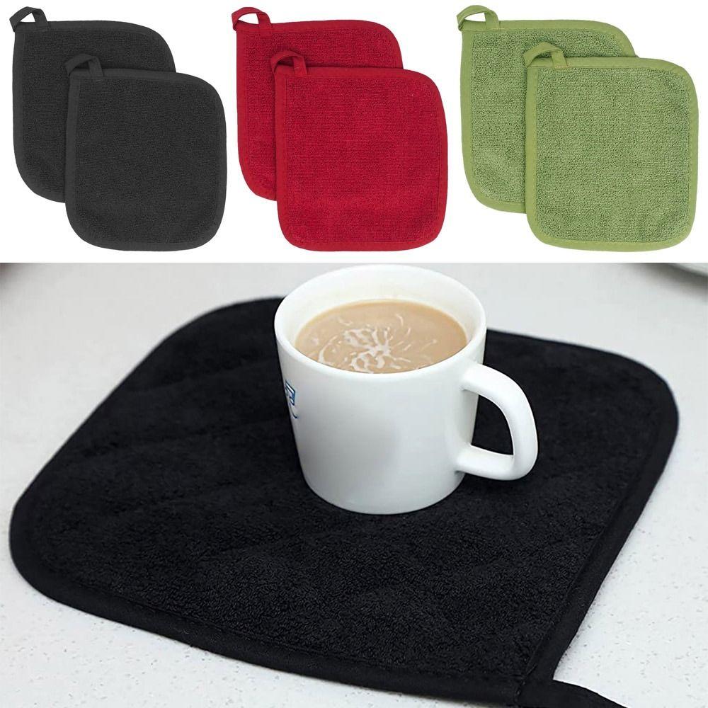 Microwave Glove Pan Oven Cloth Kitchen Placemats Insulation Pads Heat Insulation Mat Table Toweling