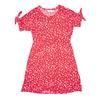 Girl Child Floral Button Dress