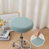 Round Stool Cover Chair Bench Round Universal Small Seat Cushion Bar Beauty Salon Swivel Chair Universal Cloth Seat Cover