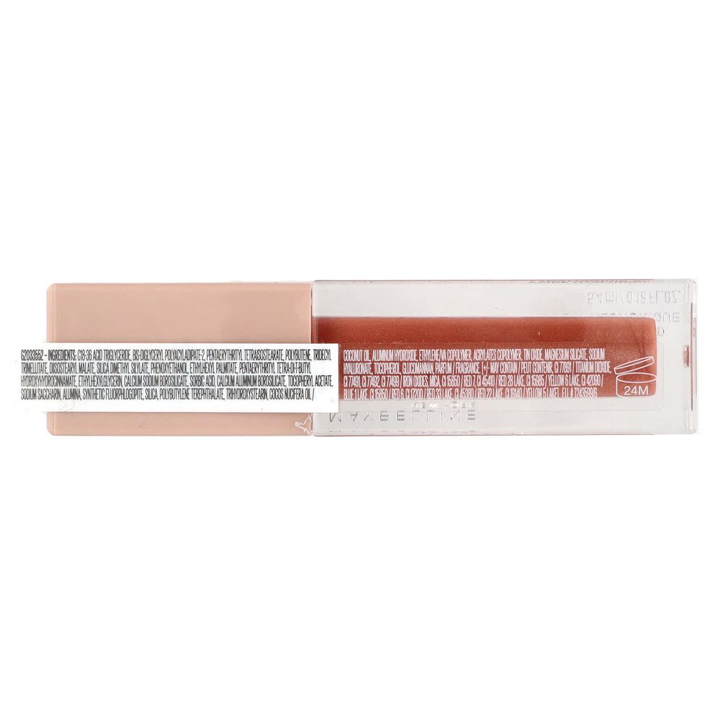 Maybelline Блеск для губ Lifter Gloss с гиалуроновой кислотой, 009 Топаз, 0,18 жидких унций (5,4 мл)