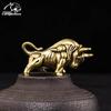 Brass Jungle Leopard Year of the Ox Zodiac Pendant Keychain - Creative Gift