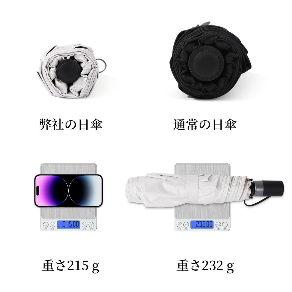 Vialifer UV Protection Completely Heat Folding 1st Class Light 6 Manual Folding Folding UV Sun Wind Water Foldable for Both Sun and Convenient To Day