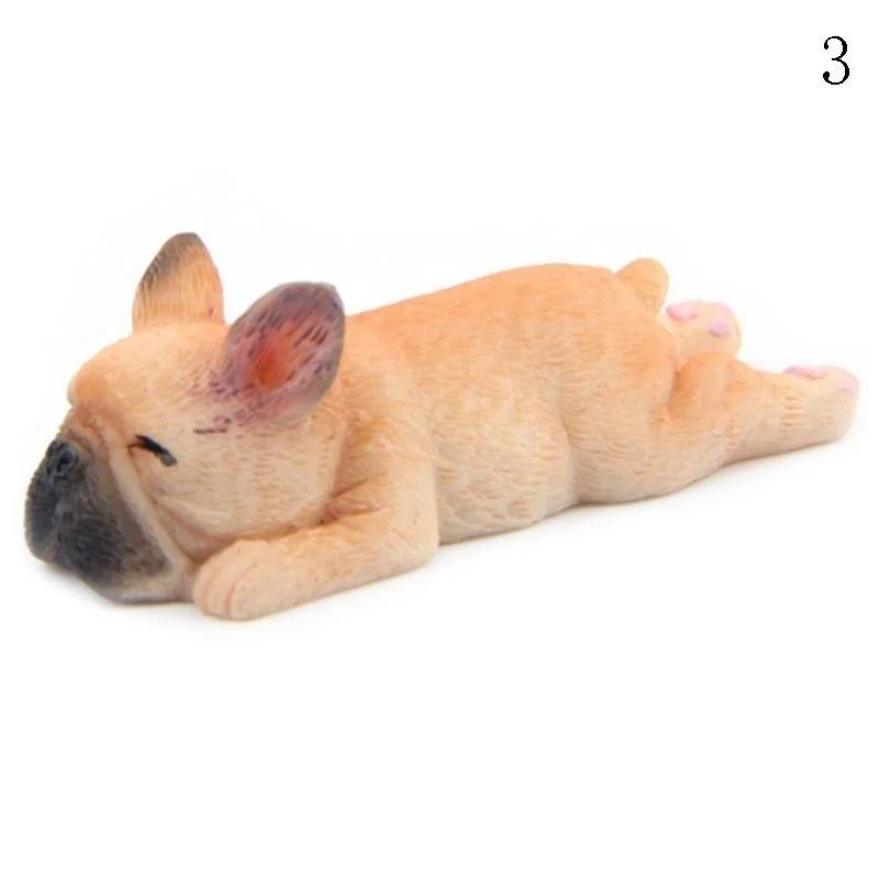 Small Bulldog French Bulldog Model Magnetic Sticker Handle Diy Fridge Sticker Magnetic Sticker