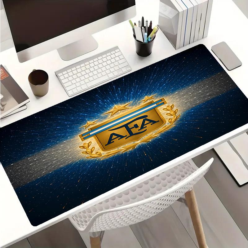 Argentina Football Mouse Pad - Non-Slip Rubber Base, Smooth Surface for Work,Gaming,Office,And Home Use, Desk Mouse Pad