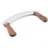 Stainless Steel Rocking Double Blade Nougat Cutter Bakery Tool with Dual Handles Manual Kitchen Knife