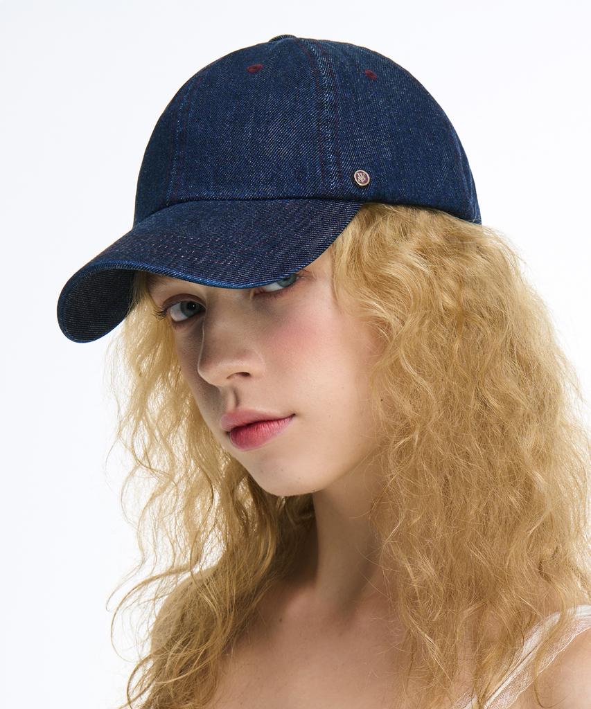 Кепка-бейсболка Hwaiteusaenjeu Purple Label Kuroki Denim Кортни