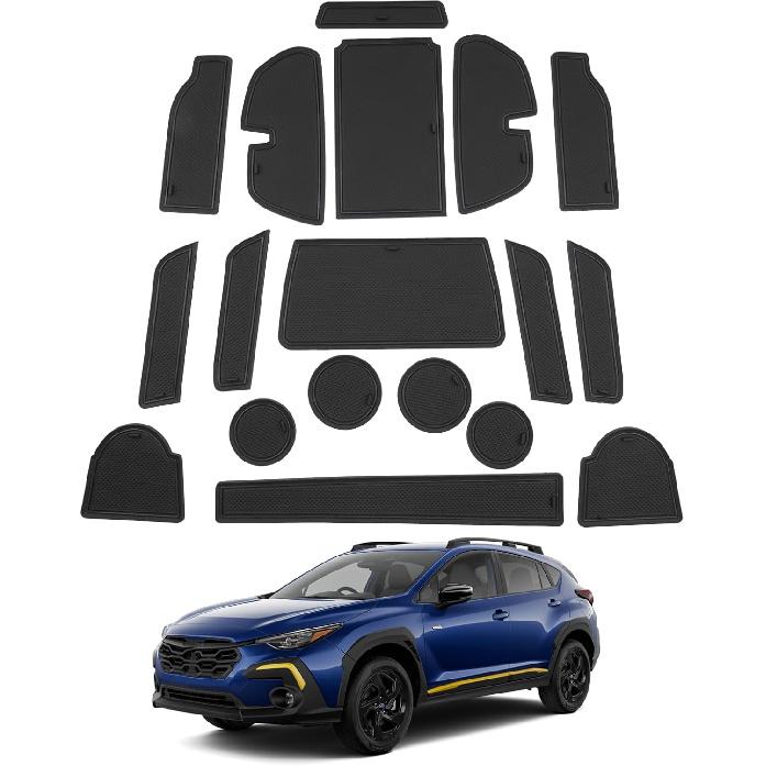 SHAOHAO for 2025 2026 Toyoa Corolla Cross Center Console Mats for 2022-2024 2025 2026 Toyota Corolla Cross Accessories (L/LE/XLE/Hybrid S/Hybrid