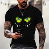 Футболка с графикой Devil, повседневные мужские футболки с короткими рукавами, летняя мужская одежда, свободная футболка для мужчин, топы большого размера, уличная одежда 5XL