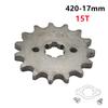 420 10T 11T 12T 13T 14T 15T 16T 17T 18T 19T Tooth 17mm ID Front Engine Sprocket Motorcycle Part