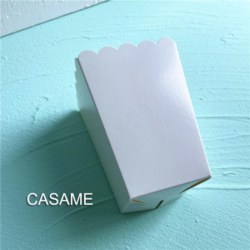 12 коробок для попкорна - бумажные коробки для конфет для вечеринок, свадеб и дней рождения - контейнер для закусок и угощений - Kids' Bir