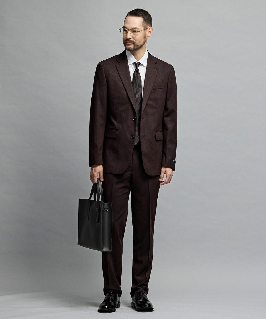 STCO Extra Fine Wool 41 Two-Tone Suit Set_Wine (Classic Fit)_Ssjud62Set (A Type)