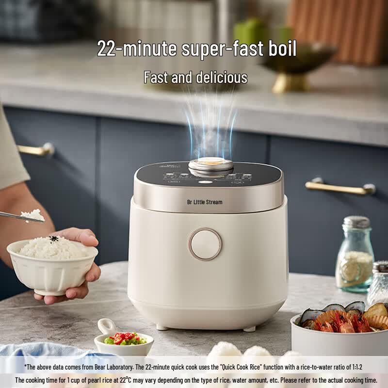 Bear Smart Multi-Function Mini Rice Cooker CN plug (adapter included)