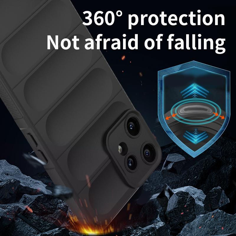Ударопрочный Мягкий Чехол-Накладка для Телефона Nothing Phone 2a 3a 2 3 Pro CMF Phone 1 Жидкий Силикон AirBag Защитный Чехол