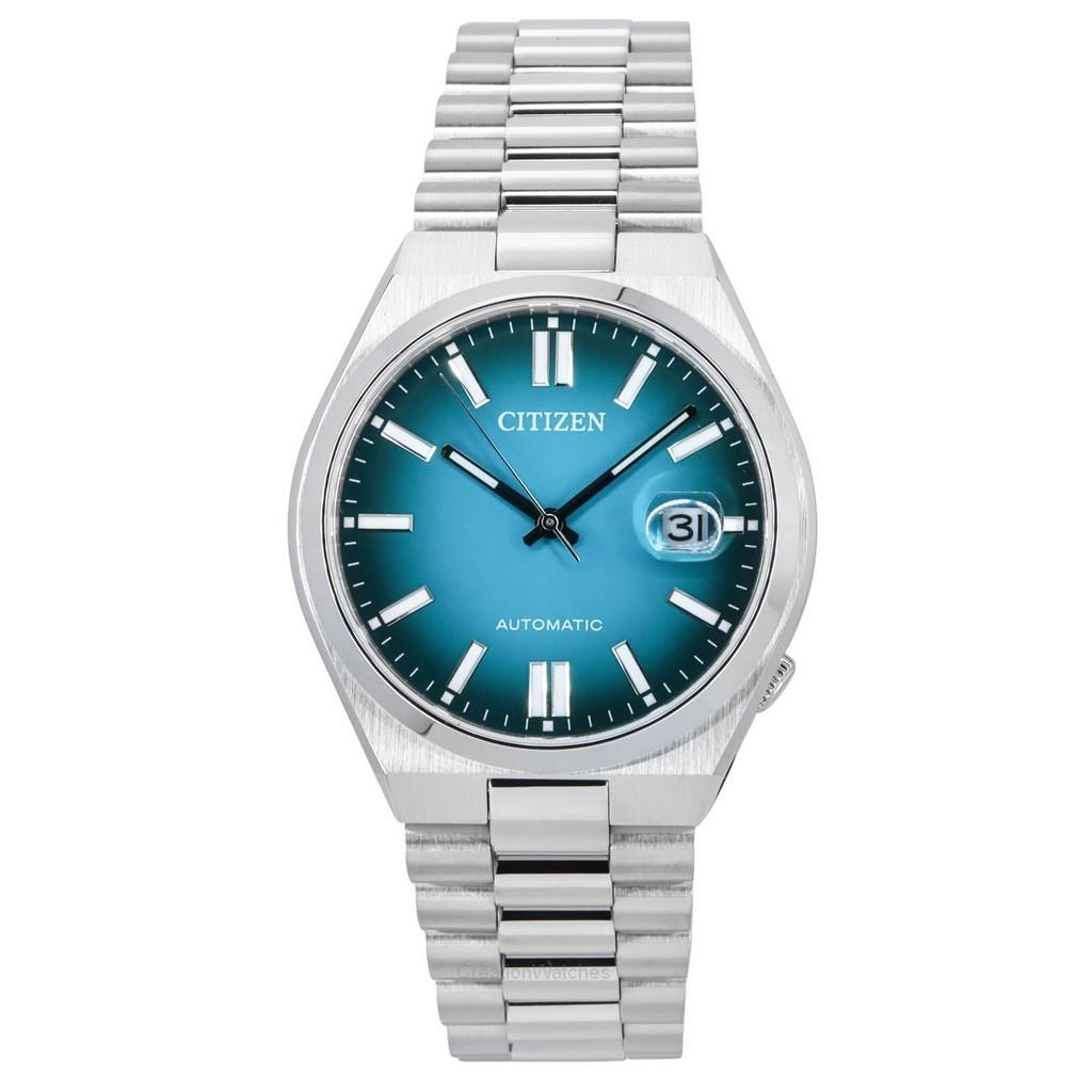 Citizen Tsuyosa Нержавеющая сталь бирюзовый циферблат автоматические NJ0151-88X мужские часы