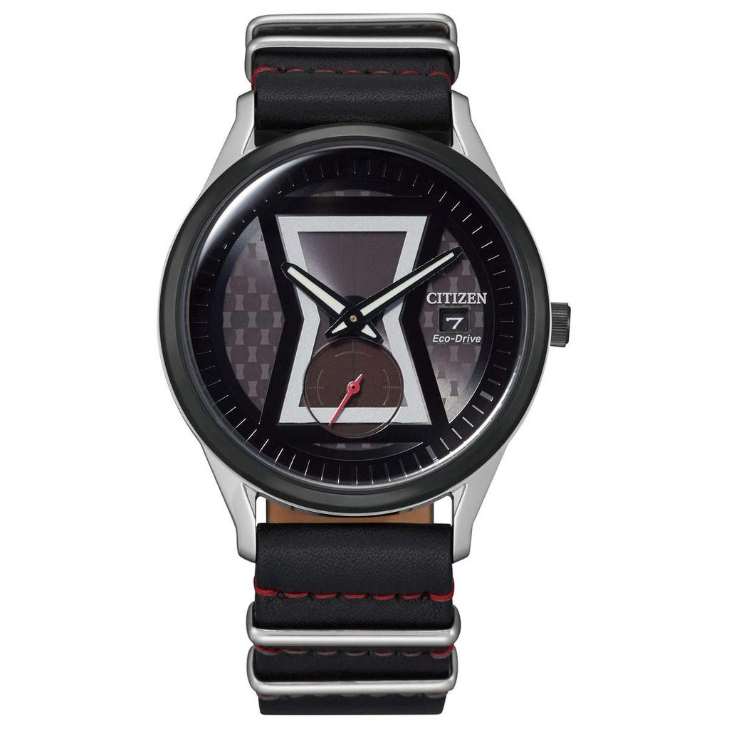 Citizen Специальная модель часов Marvel в Select с оригинальной коробкой Eco-Drive «Черная Вдова» BV1138-01W (Доступные розничные продавцы)